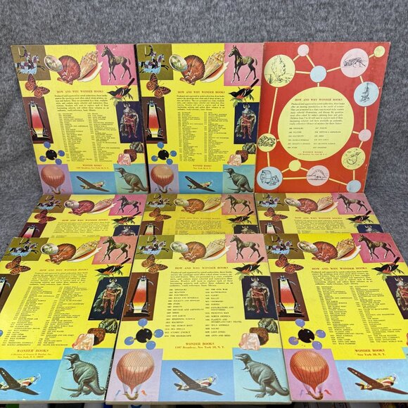 ✅How and Why Wonder Books Vintage 1960's Kids Reference Books Lot of 9 - Picture 6 of 10